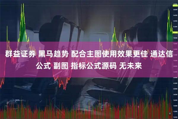群益证券 黑马趋势 配合主图使用效果更佳 通达信公式 副图 指标公式源码 无未来